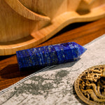 Laipis Lazuli Point-Helmsman Crystal