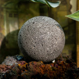 Lava Stone Sphere - helmsman - crystal