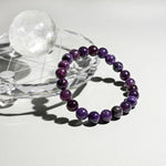 Lepidolite Bracelet - helmsman - crystal