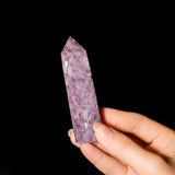 Lepidolite Point - helmsman - crystal