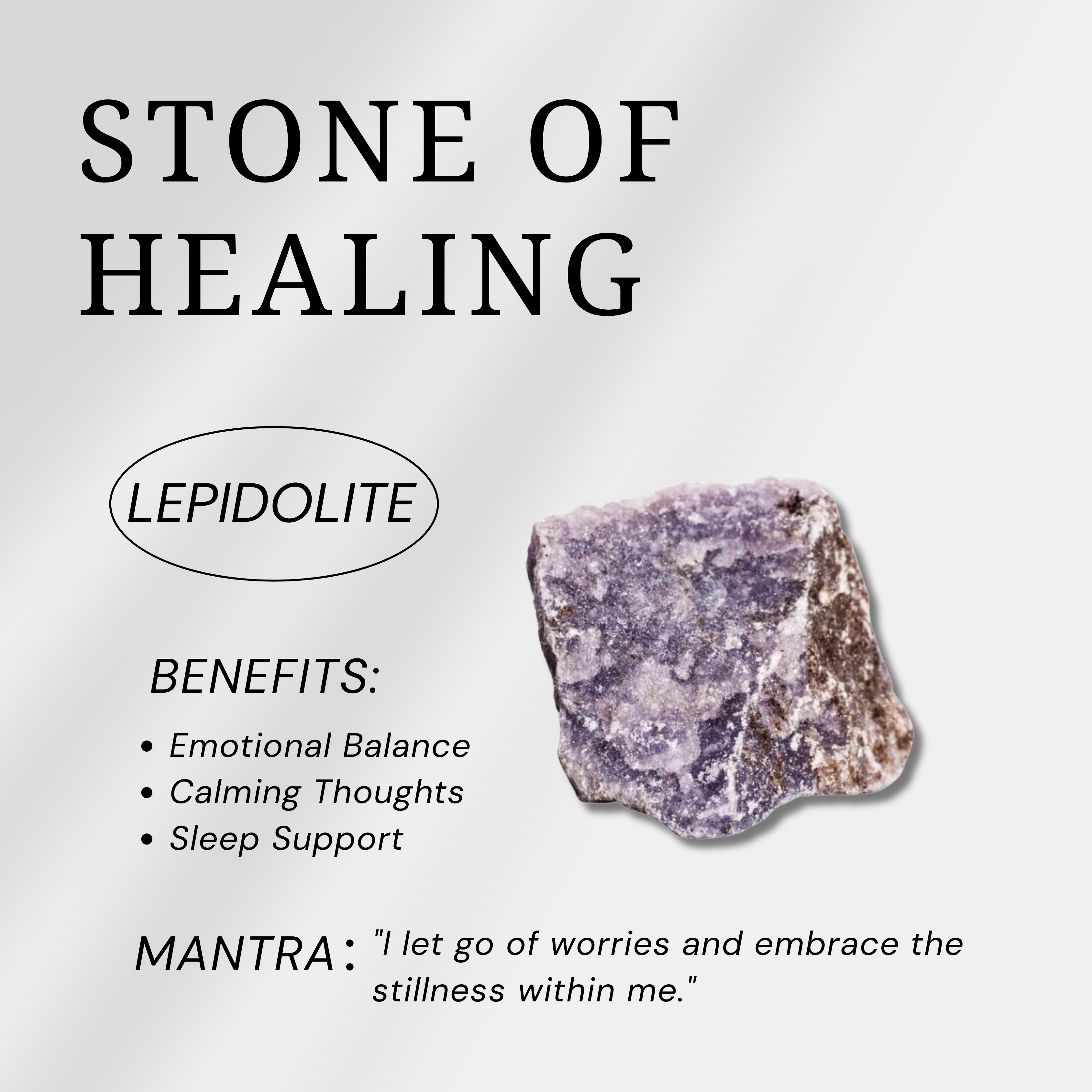 Lepidolite Point-Helmsman Crystal