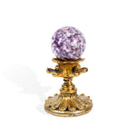 Lepidolite Sphere - helmsman - crystal