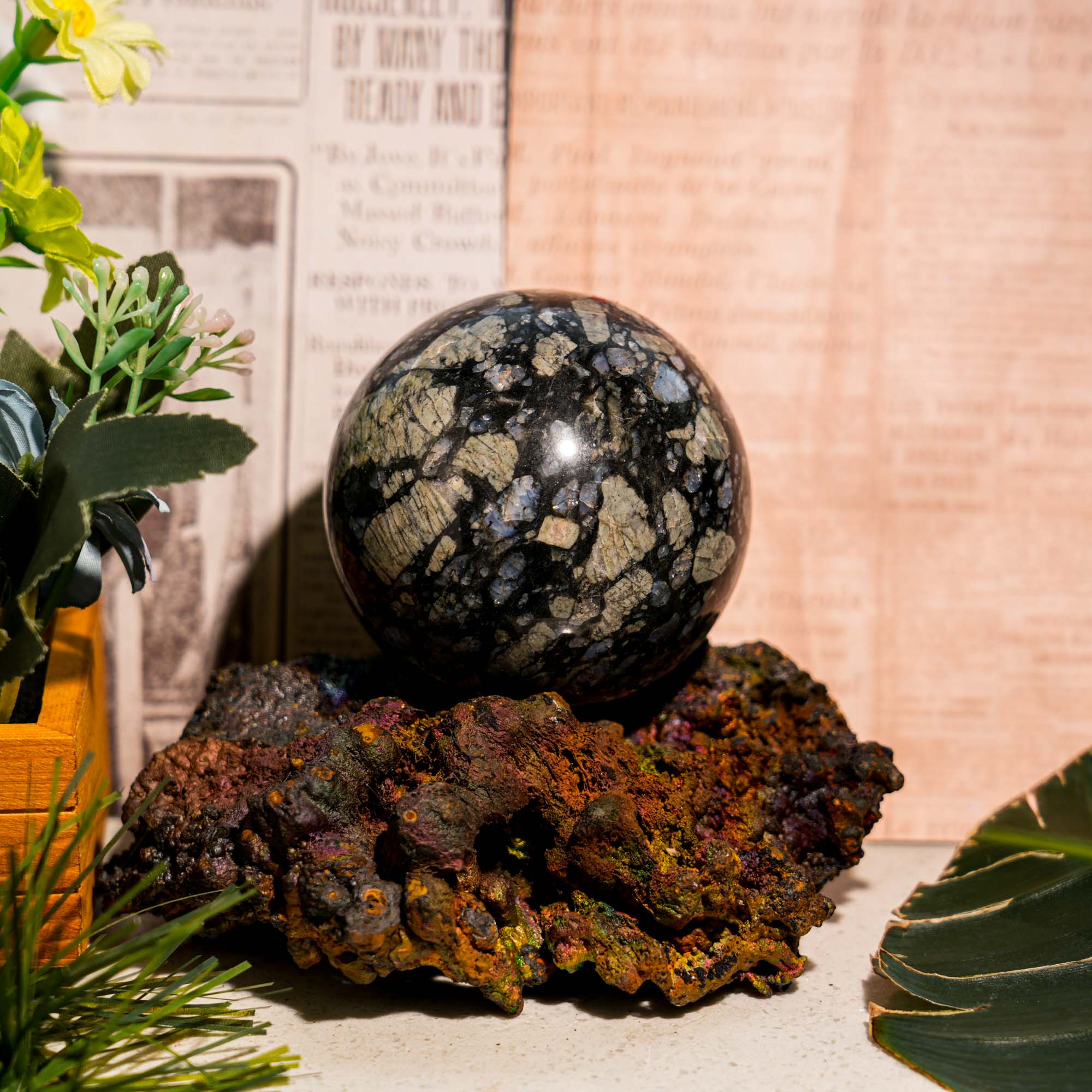 Llanite Sphere - helmsman - crystal