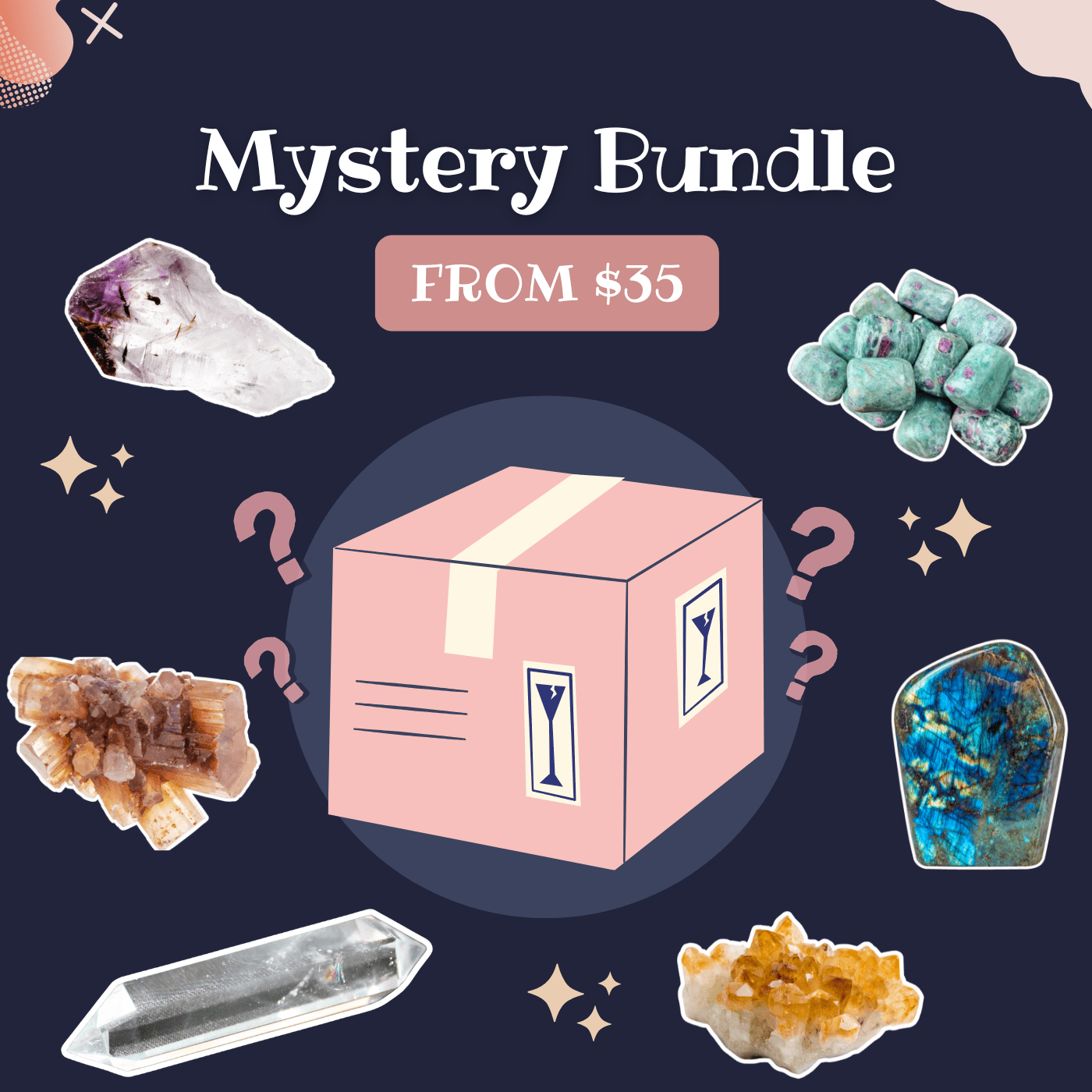 Lucky Crystal Bundles (Open in livestream) - helmsman - crystal