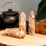 Money Agate Point - helmsman - crystal