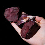Mookaite Rough - helmsman - crystal