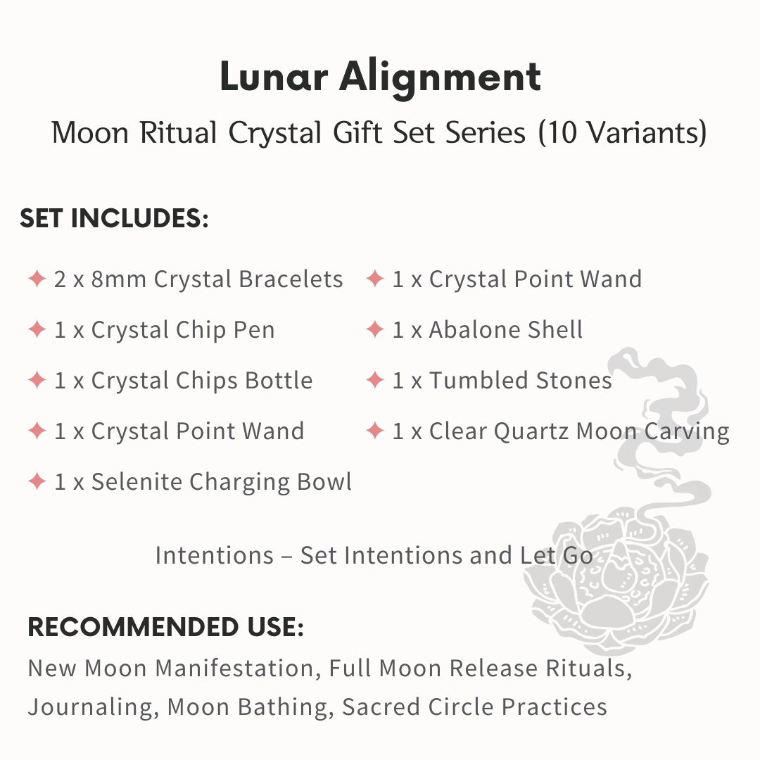 Moon Ritual Crystal Gift Series - Helmsman Crystal - Healing Crystal