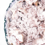 Moss Agate Geode Ornament - helmsman - crystal