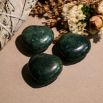 Moss Agate Mini Heart Set-Helmsman Crystal