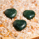 Moss Agate Mini Heart Set-Helmsman Crystal
