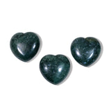 Moss Agate Mini Heart Set-Helmsman Crystal