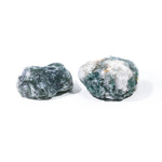 Moss Agate Rough - helmsman - crystal