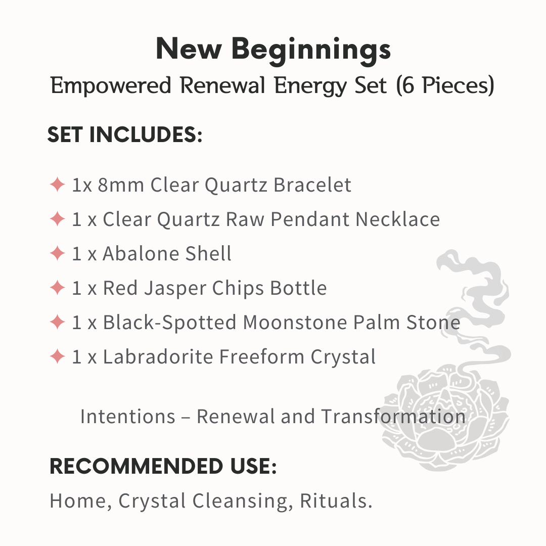 New Beginnings Gift Box - Helmsman Crystal - Healing Crystal