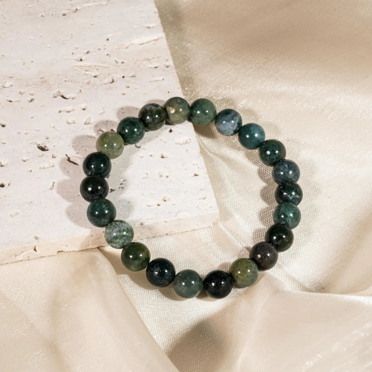 Ocean Jasper Bracelet - helmsman - crystal