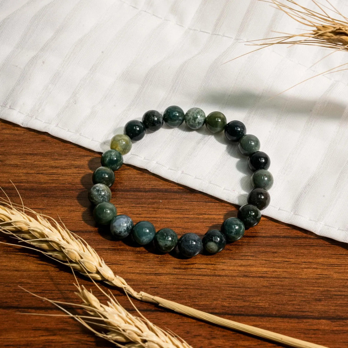Ocean Jasper Bracelet - helmsman - crystal