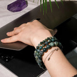 Ocean Jasper Bracelet - helmsman - crystal