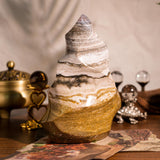 Ocean Jasper Flame - helmsman - crystal