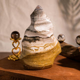 Ocean Jasper Flame - helmsman - crystal