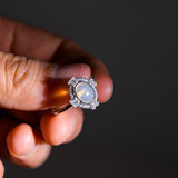 Opal Ring - helmsman - crystal