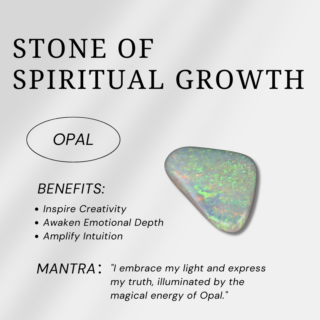 Opal Ring - helmsman - crystal