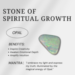 Opal Ring - helmsman - crystal