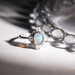 Opal Ring - helmsman - crystal
