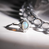 Opal Ring - helmsman - crystal