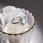 Opal Ring - helmsman - crystal