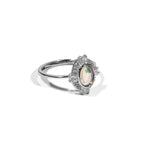 Opal Ring - helmsman - crystal