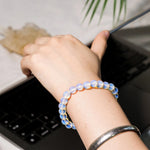 Opalite Crystal Bracelet - helmsman - crystal