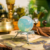 Opalite Crystal Sphere - helmsman - crystal