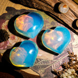 Opalite Heart - helmsman - crystal