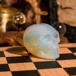 Opalite Skull - helmsman - crystal