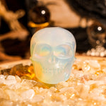 Opalite Skull - helmsman - crystal