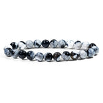 Orca Agate Bracelet - helmsman - crystal
