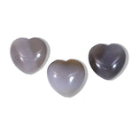Orca Agate Mini Heart Set - helmsman - crystal