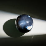 Orca Agate Sphere - helmsman - crystal