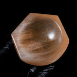 Peach Selenite Charging Bowl - helmsman - crystal