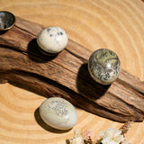 Petrified Jade Tumbled Stone Set - helmsman - crystal