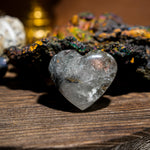 Phantom Quartz Heart - helmsman - crystal