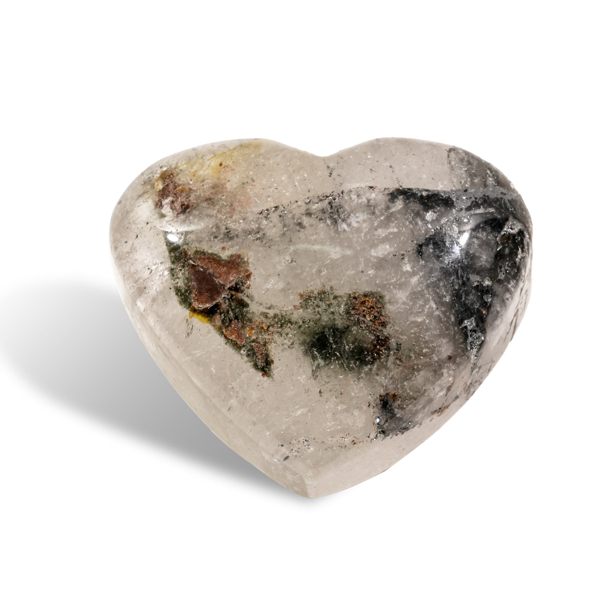 Phantom Quartz Heart - helmsman - crystal