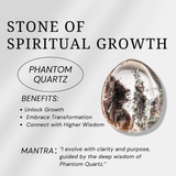 Phantom Quartz Sphere - helmsman - crystal