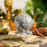 Picasso Jasper Sphere-Helmsman Crystal