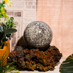 Picasso Jasper Sphere-Helmsman Crystal
