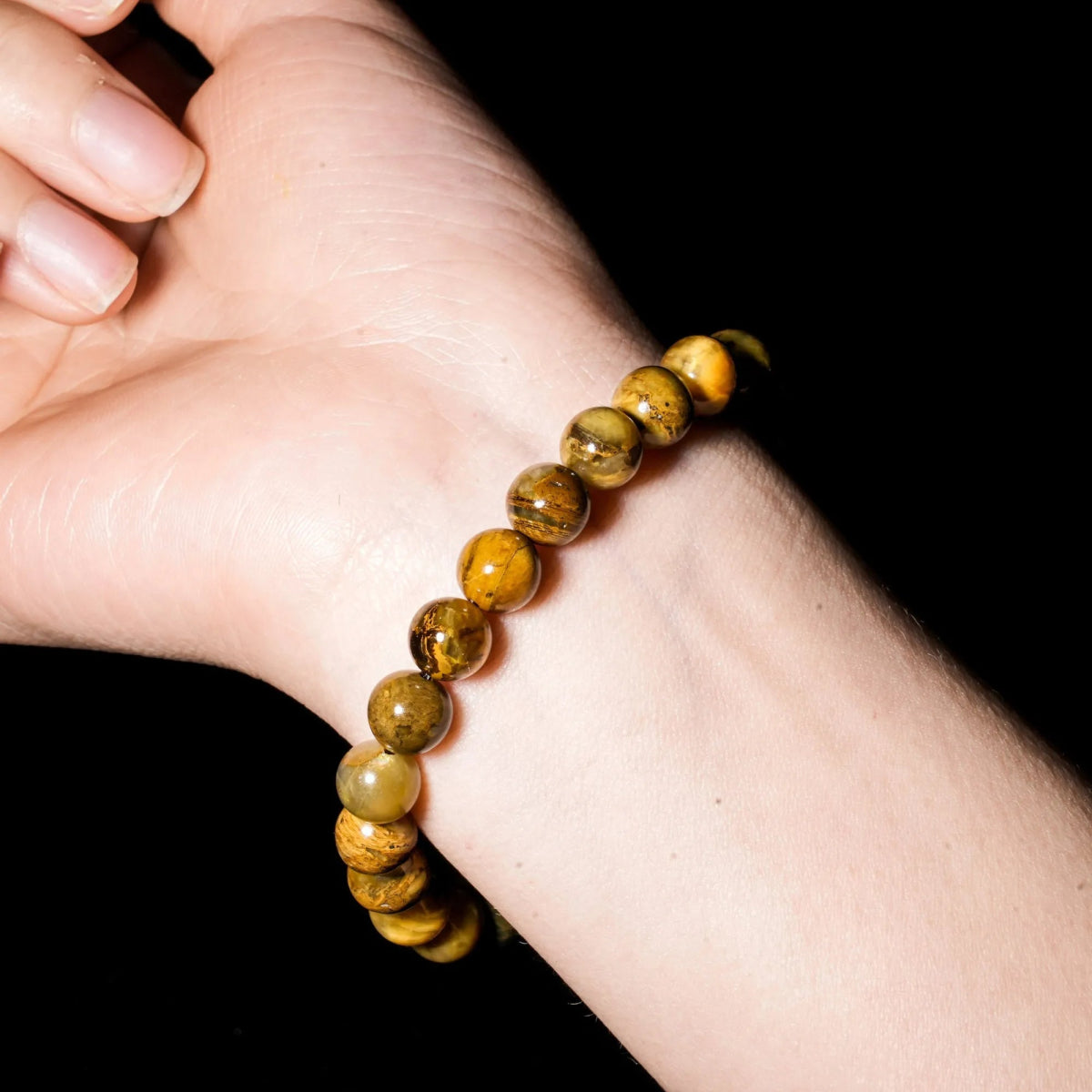 Pietersite Bracelet - helmsman - crystal