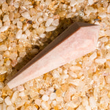Pink Opal Wand Ornament - helmsman - crystal