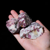 Plum Blossom Tourmaline Rough - helmsman - crystal