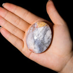 Plume Agate Palm Stone - helmsman - crystal