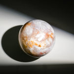 Plume Agate Sphere - helmsman - crystal