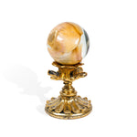 Polychrome Jasper Sphere - helmsman - crystal